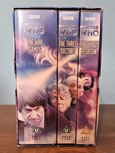 Doctor Who - The Time Lord Collection. VHS x3. BBC Ltd edition. Box set. - Picture 1 of 6