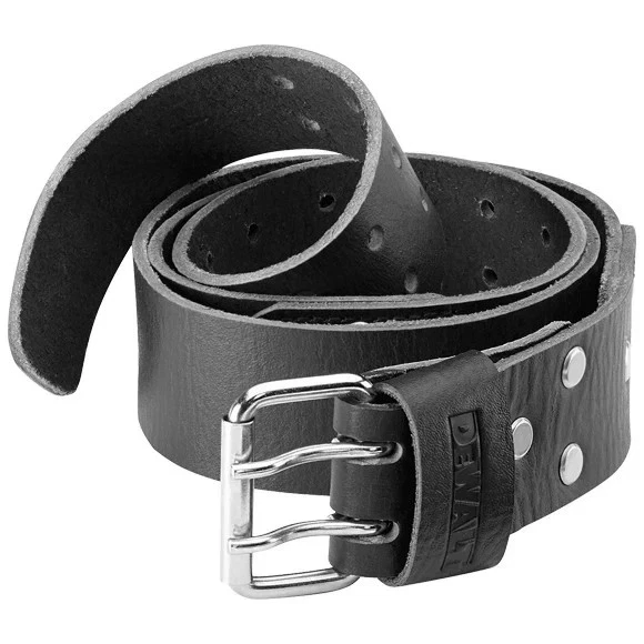 DeWALT DWST80912-8 Leather Belt Heavy Duty 2-Pin Metal Buckle (Black) - Image 1 of 1