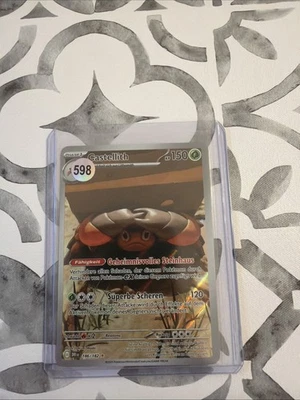 Pokémon, Castellith 186/182, Ewige Rivalen,  Deutsch, NM Toploader - Bild 1 von 2