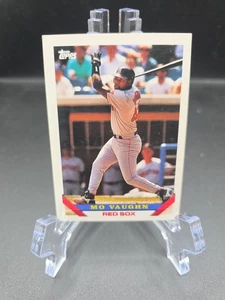 1993 Topps Mo Vaughn #51 BASEBALL Boston Red Sox - Picture 1 of 2