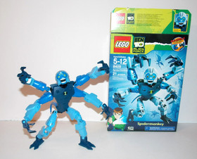 Lego Ben 10 Alien Force Spidermonkey 8409 w Original Box 100% Complete & Retired