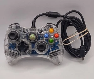 Afterglow PL-3602 Xbox 360 Wired Clear Controller - Untested - Picture 1 of 2