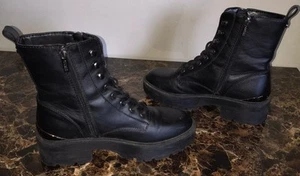 Women's Guess Lace Up Boots - Picture 1 of 12