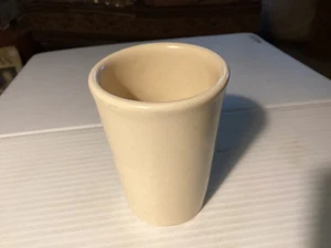 Vintage Cream Color Catalina Island Pottery Tumbler - Picture 1 of 3