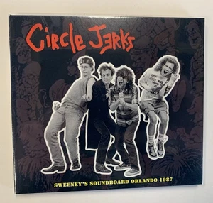 Circle Jerks - Sweeney’s Soundboard Orlando 1987 CD Really Wasted Youth Records - Imagen 1 de 6