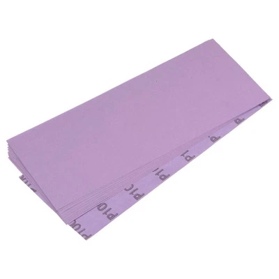 10 Pcs Purple Sanding Sheets 10000 Grit 9" x 3.7" Aluminum Oxide Sandpapers Foto 1 de 4
