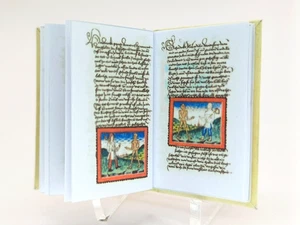 Dolls House 1:12 scale Book, The Ploughman and Death 1460 , Crafted by Ken Blyth - Picture 1 of 15