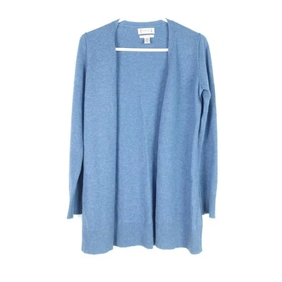 Cárdigan Nanette Lepore para mujer talla S lana cachemir frente abierto Preppy Academia Foto 1 de 4