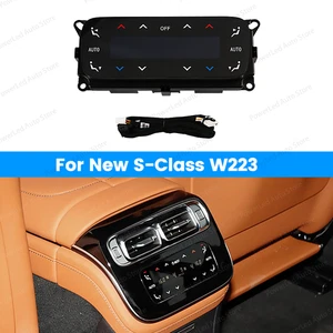 Rear Seat LCD Air Conditioning Control Panel For Mercedes Benz S Class W223 S480 - Picture 1 of 15