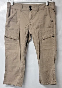 Women's Rewind Cargo Pants Khaki Size 11 with Zippered Cargo Pockets - Picture 1 of 10