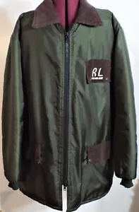 Men's Quality Nylon Jacket - Corduroy Trim - Made In UK - Chest Size 42 - Promo - Picture 1 of 10