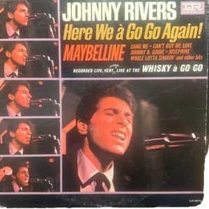 JOHNNY RIVERS Here We a Go Go Again '65 Imperial Vinyl STEREO LP-921-4 - Picture 1 of 4