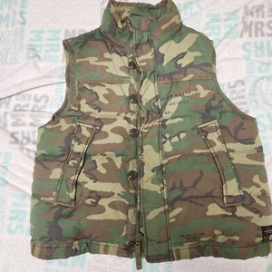ralph lauren denim supply camo vest - Picture 1 of 3