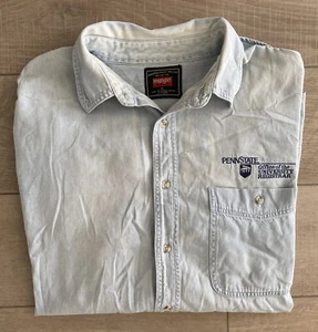 Vintage Penn State Wrangler Hero Button Down Long Sleeve Shirt. Men’s Size XL - Picture 1 of 8