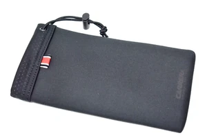 CARRERA Eyeglasses Sunglasses POUCH Soft Thick Tech Fabric Black New Authentic - Picture 1 of 2