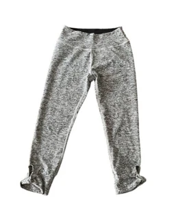 Beyond Yoga Twist and Shout Gray Spacedye Cropped Leggings Womens Size Small - Picture 1 of 12
