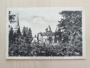 CPA - 19 - SEILHAC - Le Château et l'Eglise. - Imagen 1 de 2