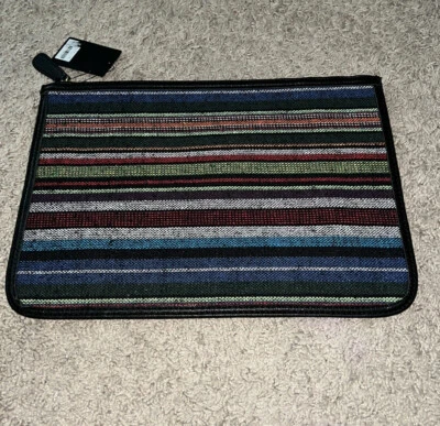 Bolso de mano Forever 21 a rayas cuadradas Foto 1 de 4