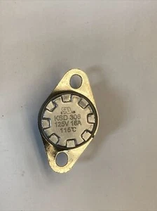 KSD306 115°C Microwave Thermostat Thermal Fuse Cutout T250 OEM Replacement Parts - Picture 1 of 3