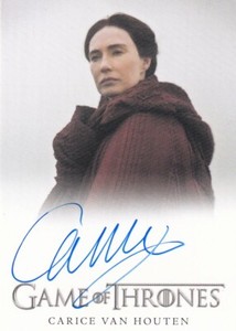 Game of Thrones Full Bleed Autograph Card Carice Van Houten