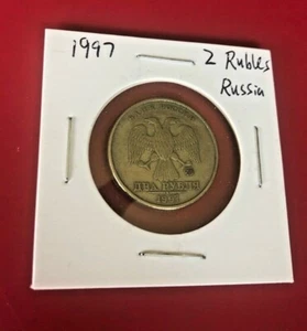 1997 RUSSIA 2 RUBLES COIN - NICE WORLD COIN !!! - Picture 1 of 2