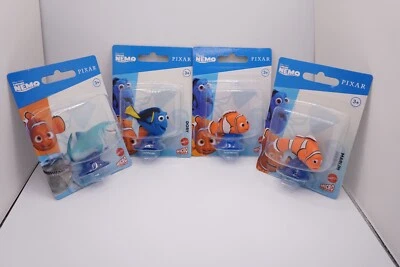 Lote de 4 - Pixar - Buscando a Nemo - Mini Figuras - NUEVO - Bruce Dory Marlin Nemo Foto 1 de 4