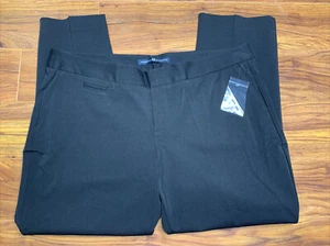  Gap Stretch Womens Black Skinny Stretch Pants Size 16 Petite - Picture 1 of 10