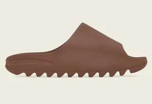 IN HAND Adidas Yeezy Slide Flax Brown Size 8 FZ5896 - Picture 1 of 5