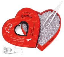 Il Cuore Erotico Sexy Gioco Erotico per Regalo Coppie Scatola con Bigliettini