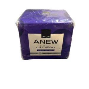 Avon Anew Platinum Night Cream 50ml Firming & Lifting Face Moisturizer NEW - Picture 1 of 6