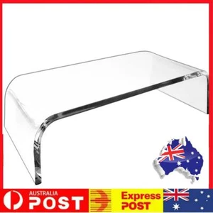 Acrylic Monitor Stand Clear Monitor Riser Desk Laptop Stand Riser Computer Stand - Picture 1 of 12