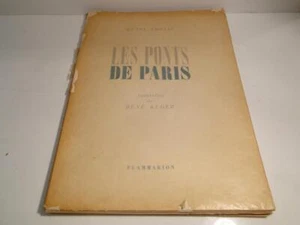 Les Ponts De Paris - Henri Troyat, Rene Kuder 14 Watercolors of Paris Bridges - Imagen 1 de 11