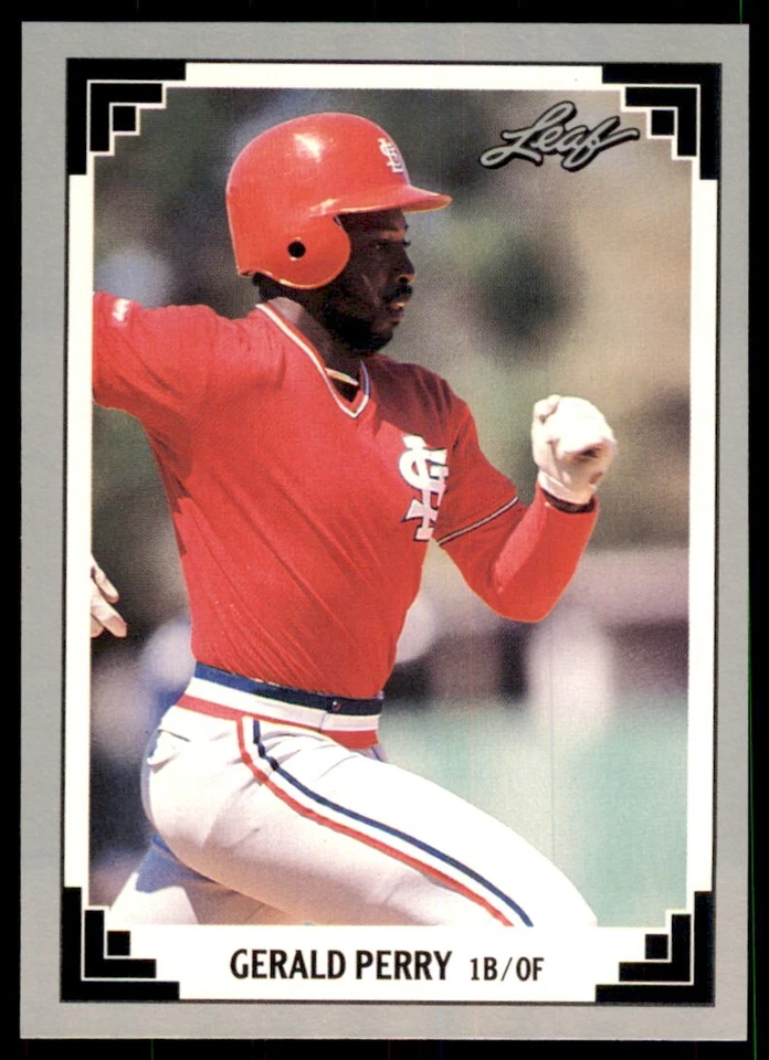 1991 Leaf Gerald Perry Baseball Cards #272 - Image 1 of 2