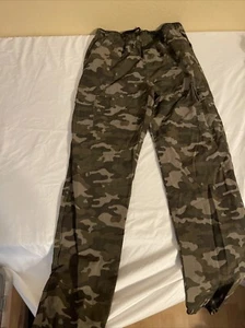 UNIVIBE Big Boys Tomkins Cargo Pocket Elastic Waist Jogger Pants Olive Camo - Picture 1 of 7