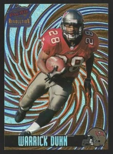 WARRICK DUNN 1998 PACIFIC REVOLUTION PROMO SAMPLE CARD #NNO TAMPA BAY BUCCANEERS - Picture 1 of 1