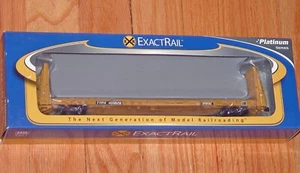 HO EXACTRAIL EP-81152-3 TRENTON WORKS 67'-11 BULKHEAD FLATCAR TTX TTPX # 806528 - Picture 1 of 1