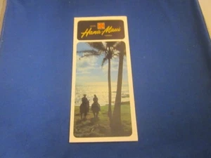 Hana Maui Hawaii Hotel Resort Vintage Brochure 1980's - Picture 1 of 4