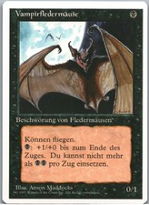 Vampire Bats |MtG Magic Fourth Edition FWB (Foreign White Border) |German GR |NM