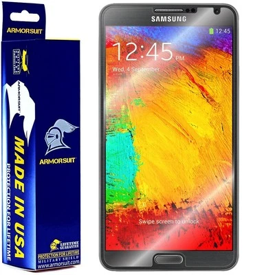 [2 Pack] ArmorSuit Samsung Galaxy Note 3 Screen Protector Case Friendly - Image 1 of 4
