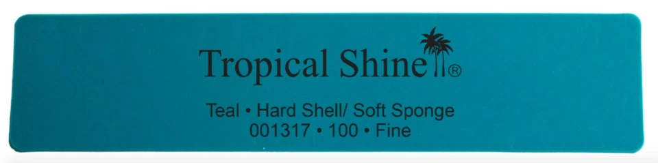 Almofada antibacteriana brilho tropical unhas falsas. Desinfetável - Imagem 1 de 1