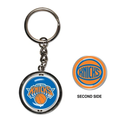 (Set of 2 included) Official NBA New York Knicks Spinner Key Rings Cover