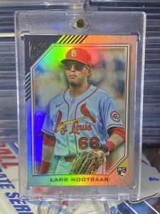 2022 Topps Gallery Lars Nootbaar RC Rainbow Foil Parallel #12 Cardinals Rookie! - Picture 1 of 2