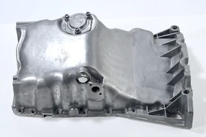 Engine Oil Pan w/ Oil Level Sensor Hole for 00-05 Audi A4 VW Passat 1.8L w/Cover - Picture 1 of 9