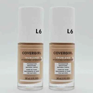Lot Of 2 CoverGirl TruBlend HYDRATING Liquid Makeup L6 Buff Beige FOUNDATION NEW - Picture 1 of 2