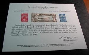 1972 Exfilbra 72 Souvenir Card of Scott# C14 JH2 - Picture 1 of 1