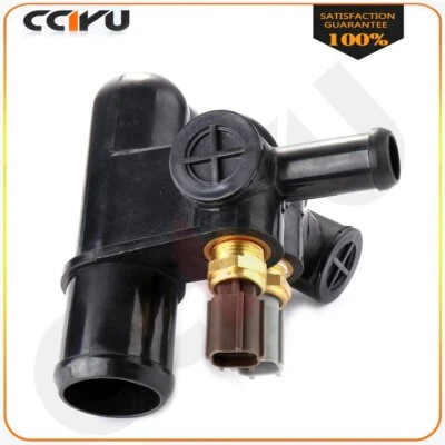 Engine Coolant Thermostat Assembly For  Ford Ranger 2.5L 1998 1999 2000 - Image 1 of 4