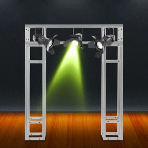 3Packs DJ Light Stand Truss Straight Square Box Outdoor Truss Stage Segment Tent - Picture 1 of 17