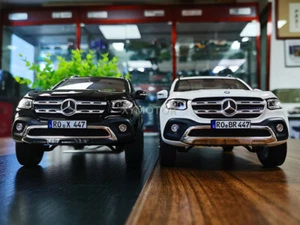 Norev 1/18 Benz X-Klass Pickup Diecast Car Model Kids Toys Gifts Black/White - Picture 1 of 14