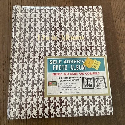 Vintage Photo Album NEW Self Adhesive Pages Sealed New Old Stock - Image 1 of 4