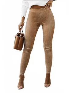 Leggings Latte Wildlederimitat - Bild 1 von 6